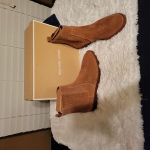 Michael Kors Brown Ankle Boots